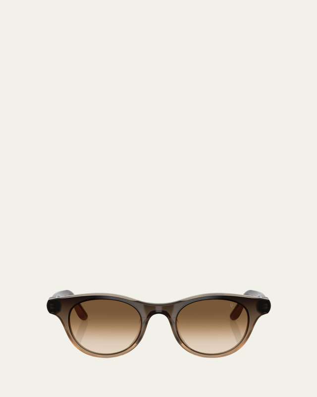 Acetate Round Sunglasses